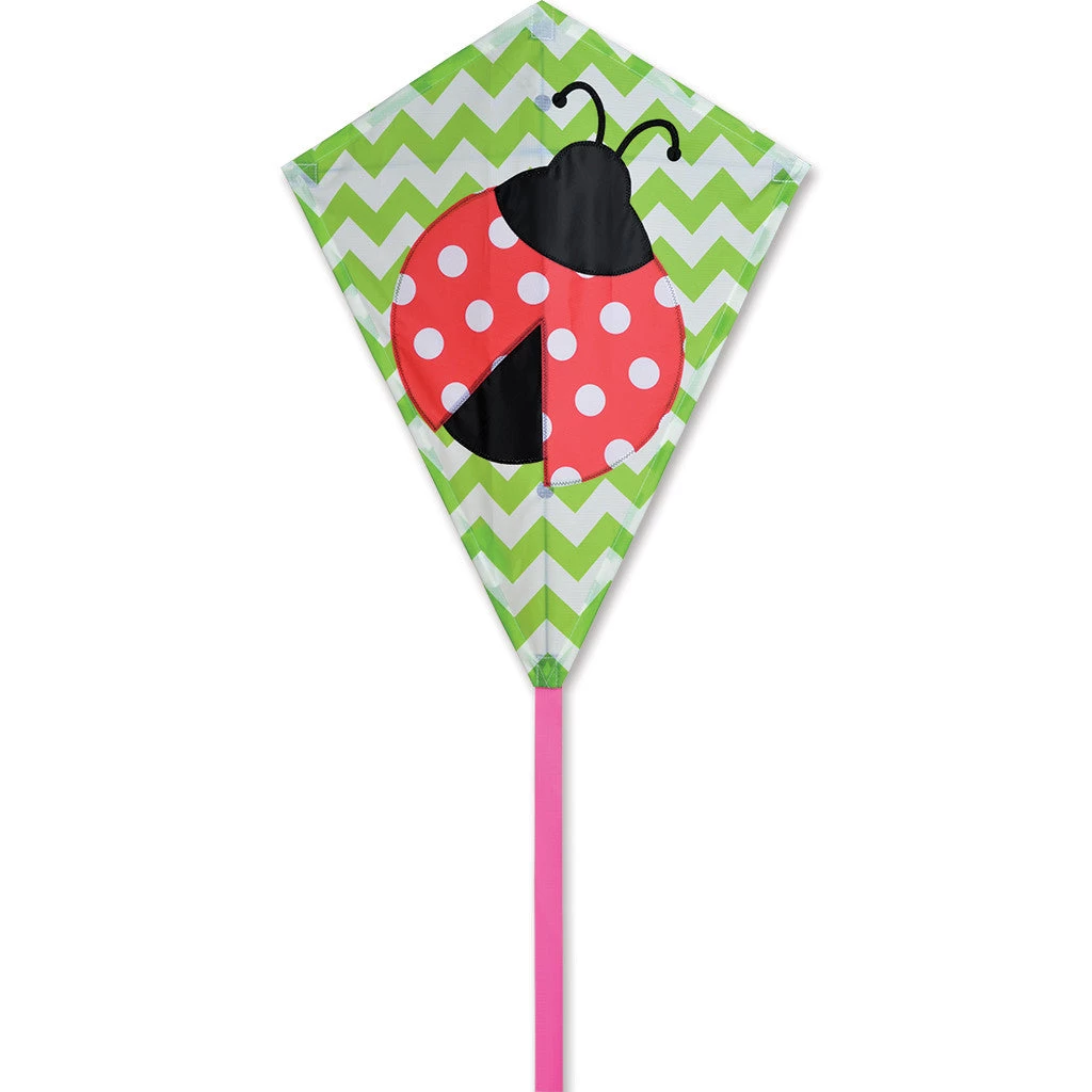 25 In. Diamond Kite - Lively Ladybug 4 25 In. Diamond Kite - Lively Ladybug - Image 2