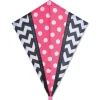 25 In. Diamond Kite - Pink Mod 2 25 In. Diamond Kite - Pink Mod -Kite Shop 15215p PinkMod 25inDiam Rev