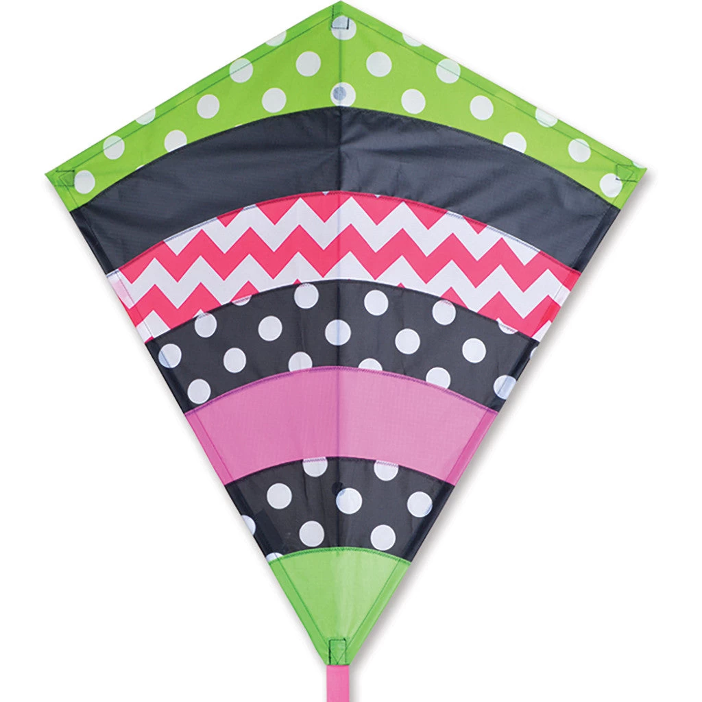 30 In. Diamond Kite - Whimsical 3 30 In. Diamond Kite - Whimsical