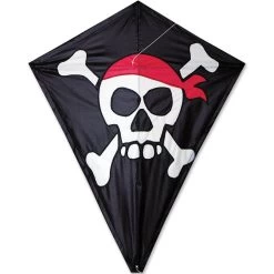 25 In. Diamond Kite - Skull & Crossbones