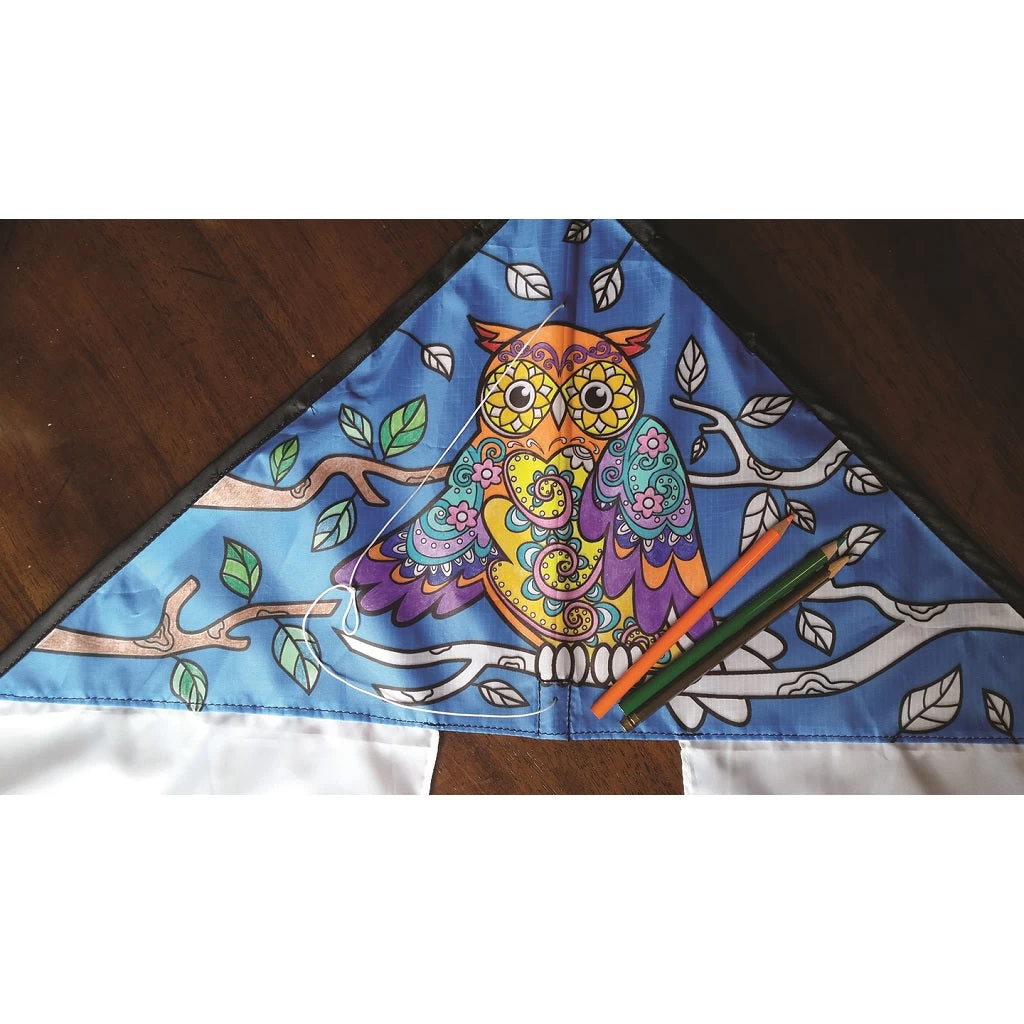 Coloring Kite - Owl 4 Coloring Kite - Owl - Image 2