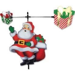 Single Carousel Spinner - Santa