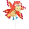 21 In. WhirliGig Spinner - Orange Owl -Kite Shop 21834p 21inOrangeOwl