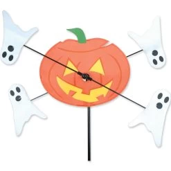 10 In. WhirliGig Spinner - Pumpkin