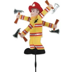 20 In. WhirliGig Spinner - Fireman