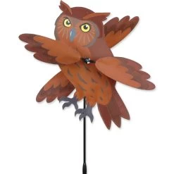 17 In. WhirliGig Spinner - Brown Owl