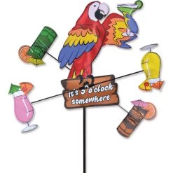 12 In. WhirliGig Spinner - Island Parrot