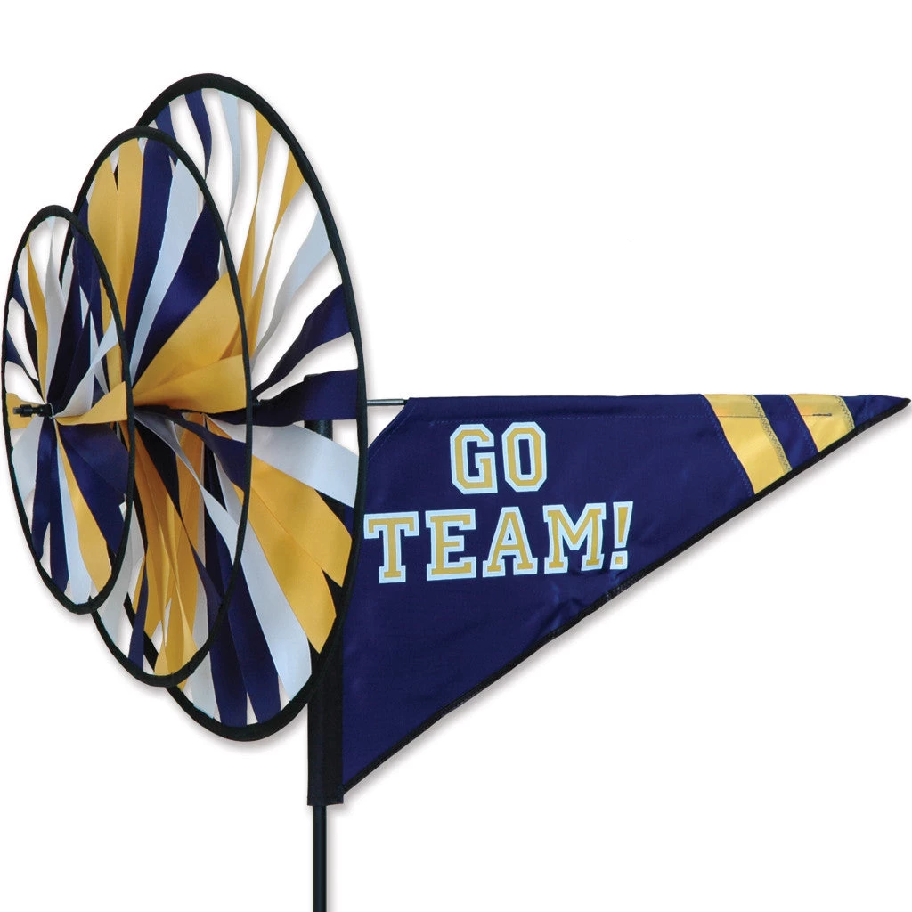 Triple Spinner - Blue/Yellow 3 Triple Spinner - Blue/Yellow