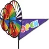 Triple Spinner - Rainbow Open -Kite Shop 22168p RainbowTripleSpinner