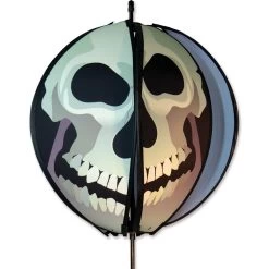 24 In. Ball Spinner - Skull
