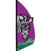 3.5 Ft. Feather Banner-Zebra -Kite Shop 23242p zebra