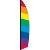 16 Ft. Feather Banner - Rainbow -Kite Shop 23711g rainbow 16ft banner