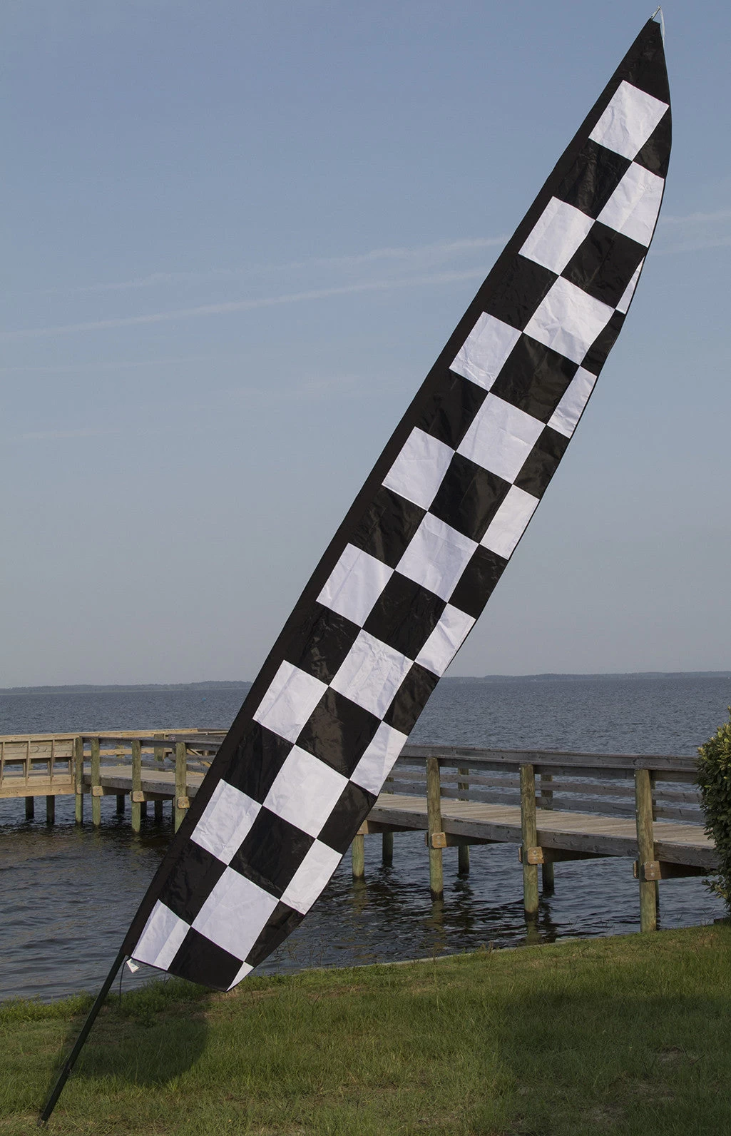 16 Ft. Feather Banner - Checker/Solarmax 4 16 Ft. Feather Banner - Checker/Solarmax - Image 2