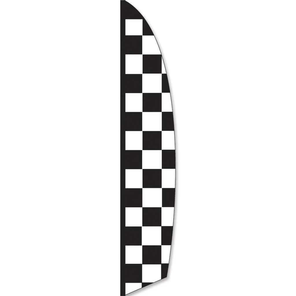 16 Ft. Feather Banner - Checker/Solarmax 3 16 Ft. Feather Banner - Checker/Solarmax