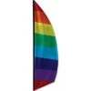 8.5 Ft. Feather Banner - Rainbow 2 8.5 Ft. Feather Banner - Rainbow -Kite Shop 23821p rainbow