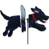 Deluxe Petite Spinner - Black Lab -Kite Shop 24808p BlackLab 28inPetite 1024