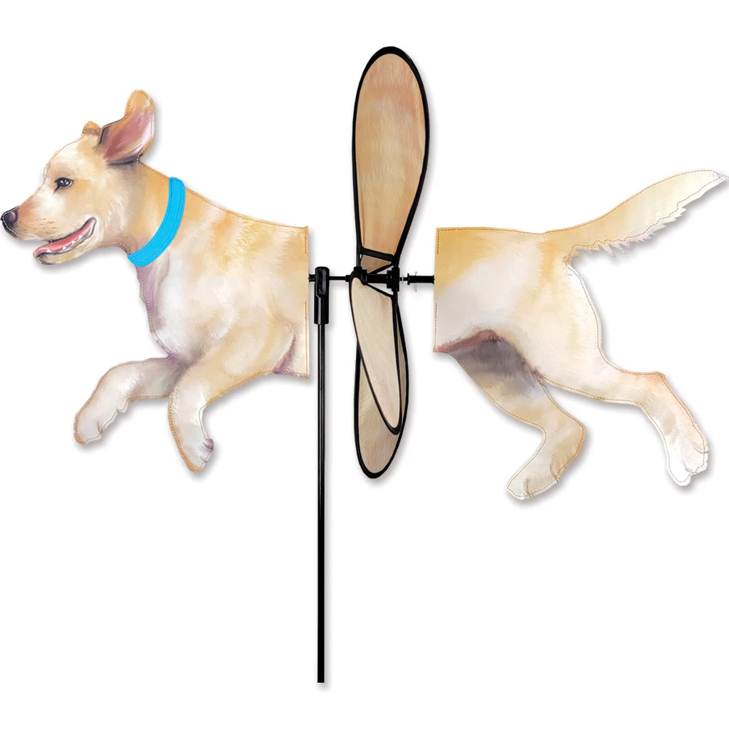 Deluxe Petite Spinner - Yellow Lab 3 Deluxe Petite Spinner - Yellow Lab