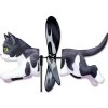 Deluxe Petite Spinner -Black & White Cat