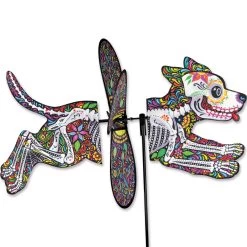 Deluxe Petite Spinner -Day Of The Dead Dog