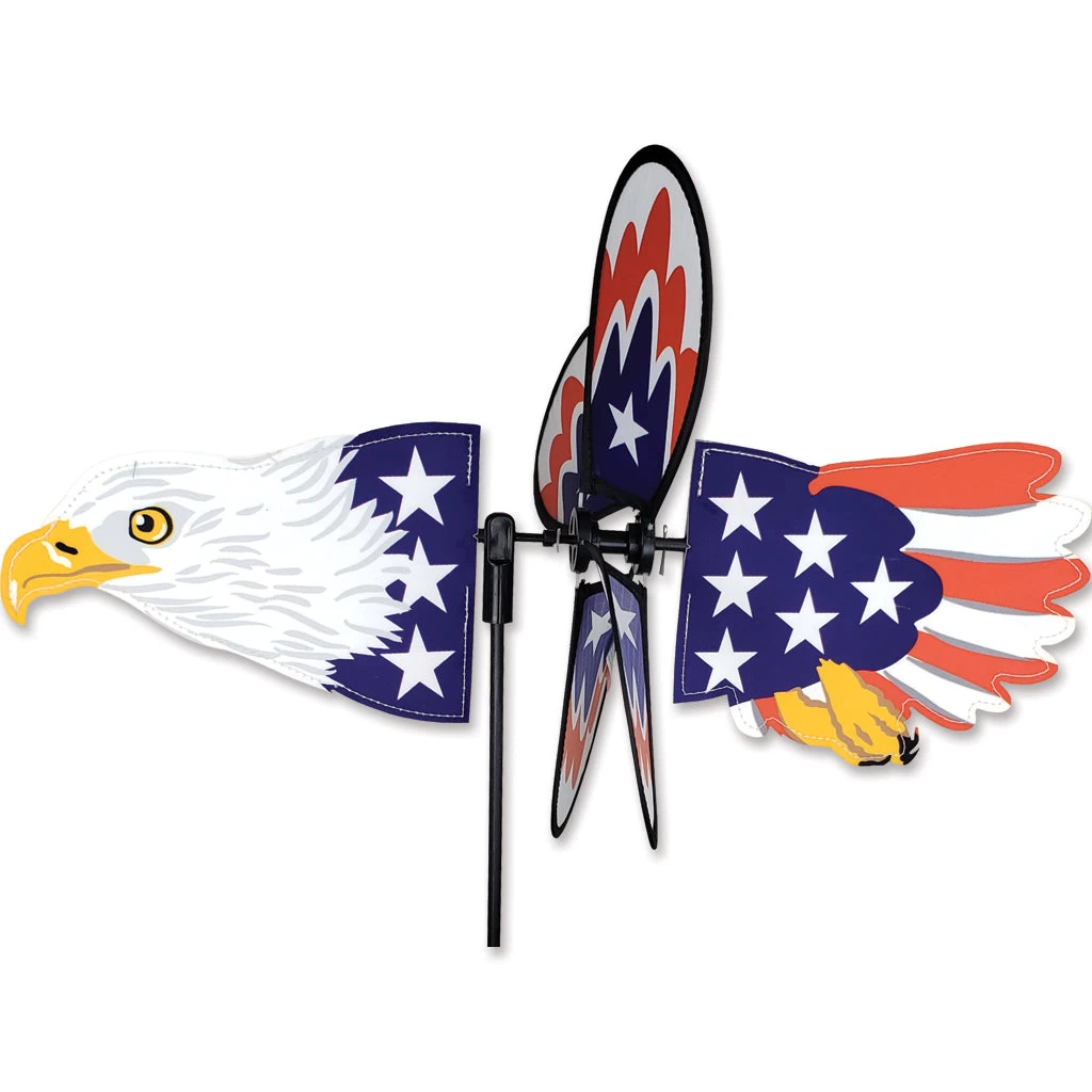 Petite Spinner - Flying Patriotic Eagle 3 Petite Spinner - Flying Patriotic Eagle