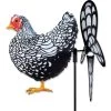 Petite Spinner - Black & White Chicken -Kite Shop 24978p BlackWhiteChicken Petite Spinner 1024