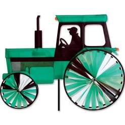 24 In. Modern TractorSpinner - Green