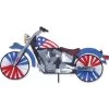 32 In. Motorcycle Spinner - Patriotic -Kite Shop 25664p motorcycle patriotic