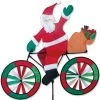 30 In. Bike Spinner - Santa 1 30 In. Bike Spinner - Santa -Kite Shop 25996p santa bike