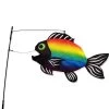 Swimming Fish - Bright Rainbow -Kite Shop 26515p Bright Rainbow Swimming Fish Sublimated 1024