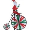High Wheel Bike Spinner - Santa -Kite Shop 26526p Santa