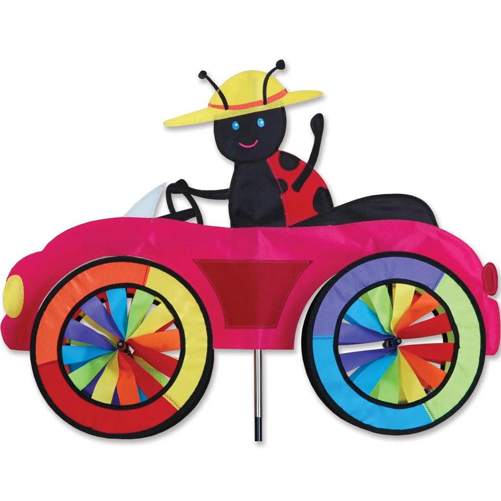25 In. Car Spinner - Ladybug 3 25 In. Car Spinner - Ladybug