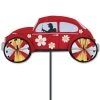 22 In. VW Hippie Mobile Spinner - Red