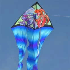 6.5 Ft. Flo-Tail Delta Kite - Fish 7 6.5 Ft. Flo-Tail Delta Kite - Fish -Kite Shop 33099p Fish 6.5ft FloTailDelta Flying 1024