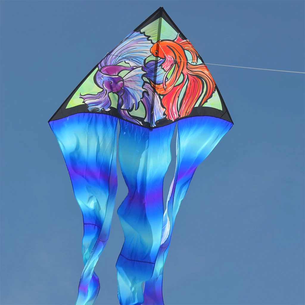6.5 Ft. Flo-Tail Delta Kite - Fish 5 6.5 Ft. Flo-Tail Delta Kite - Fish - Image 3