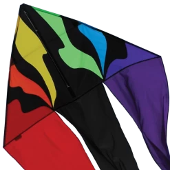 56 In. Flo-tail Delta Kite - Rainbow