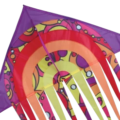 56 In. Stream Delta Kite - Warm Orbit