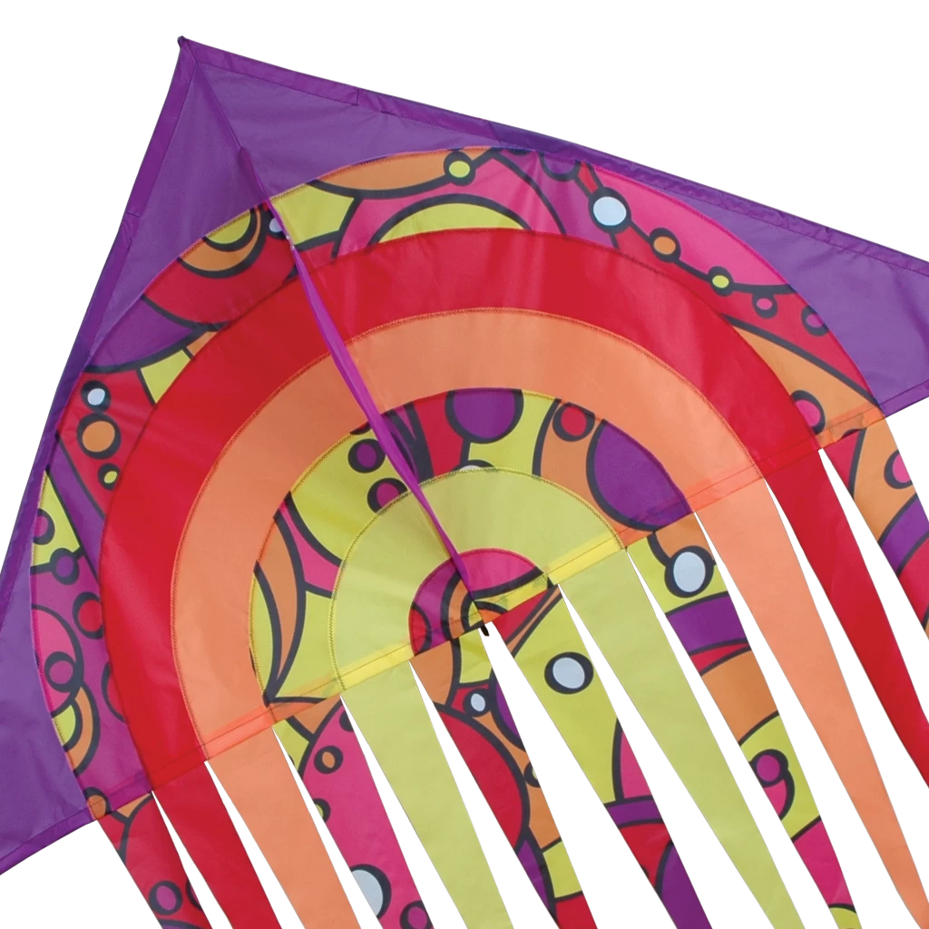 56 In. Stream Delta Kite - Warm Orbit 3 56 In. Stream Delta Kite - Warm Orbit