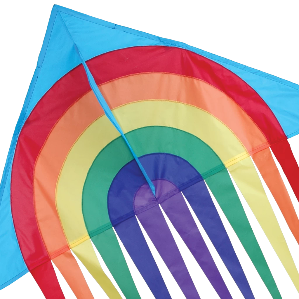 56 In. Stream Delta Kite - Rainbow 3 56 In. Stream Delta Kite - Rainbow