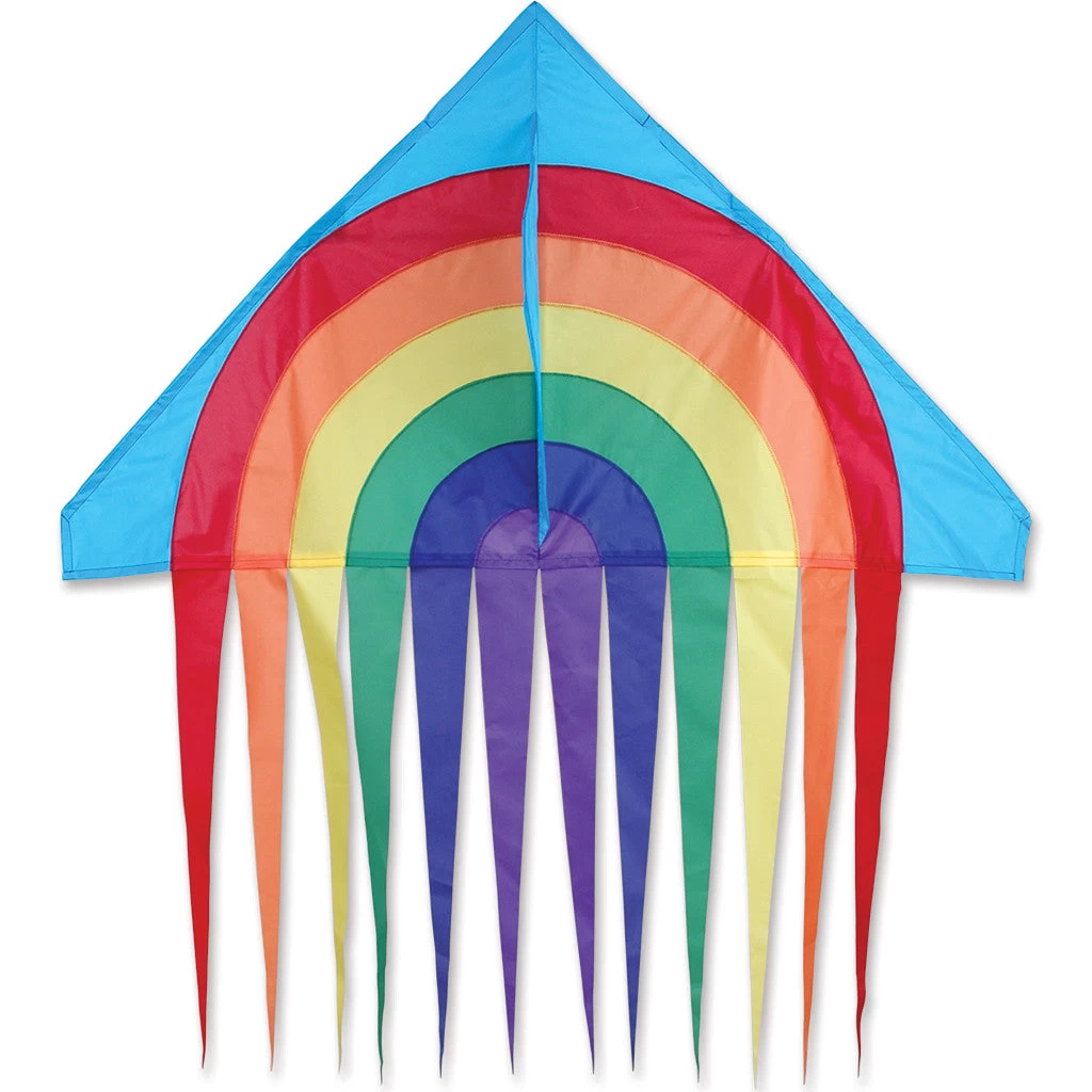 56 In. Stream Delta Kite - Rainbow 4 56 In. Stream Delta Kite - Rainbow - Image 2