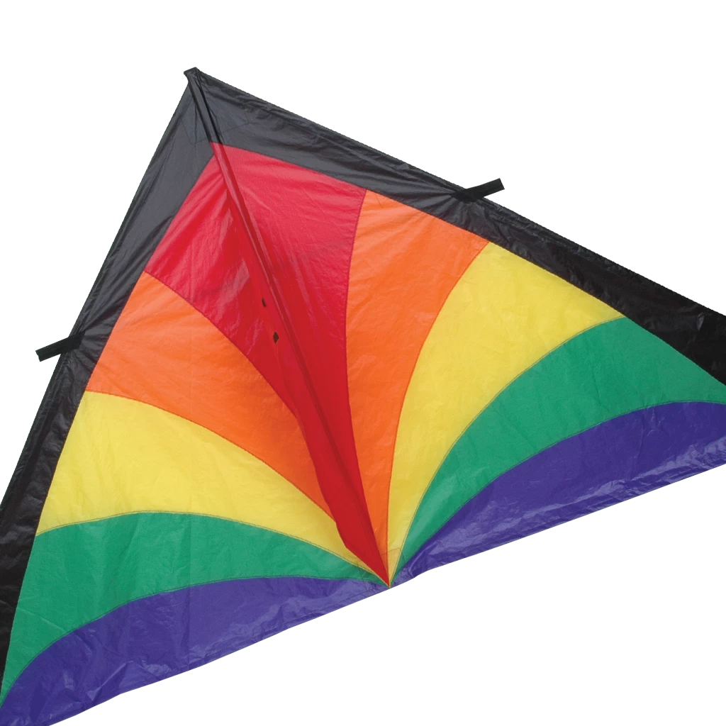 9 Ft. Delta Kite - Rainbow Bursts 3 9 Ft. Delta Kite - Rainbow Bursts
