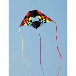 7.5 Ft. Box Delta Kite - Rainbow Ray -Kite Shop 33808 2