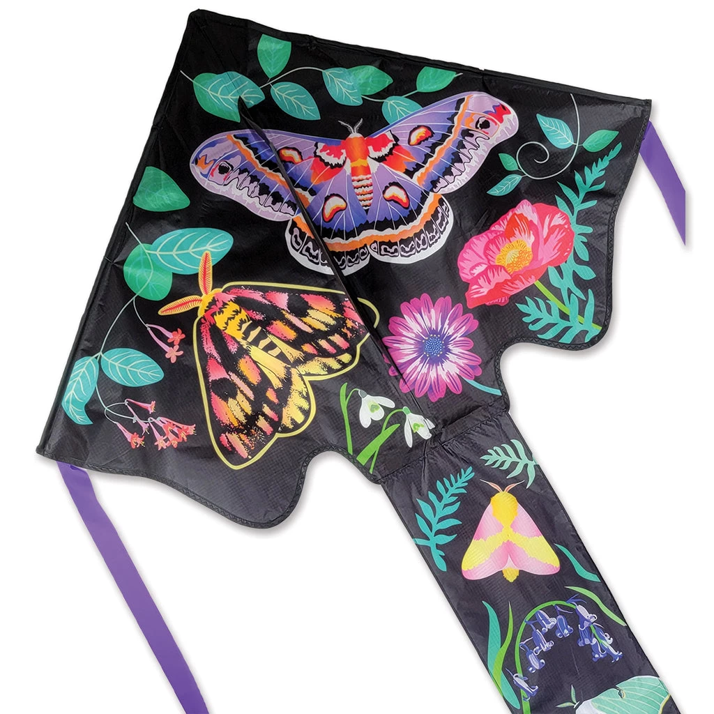 Large Easy Flyer Kite - Moths 3 Large Easy Flyer Kite - Moths