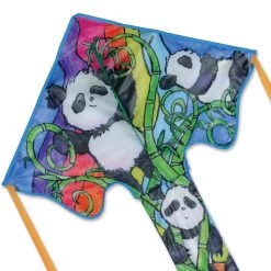 Large Easy Flyer Kite - Pandas