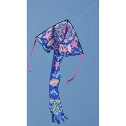 Large Easy Flyer Kite - Mermaid Mandala 7 Large Easy Flyer Kite - Mermaid Mandala -Kite Shop 44039 MermaidMandala LEF Flying 1024