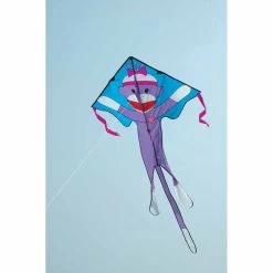 Large Easy Flyer Kite - Girly Sock Monkey 7 Large Easy Flyer Kite - Girly Sock Monkey -Kite Shop 44195 2