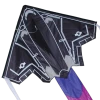 Large Easy Flyer Kite - Stealth Bomber -Kite Shop 44259p Stealth zoom