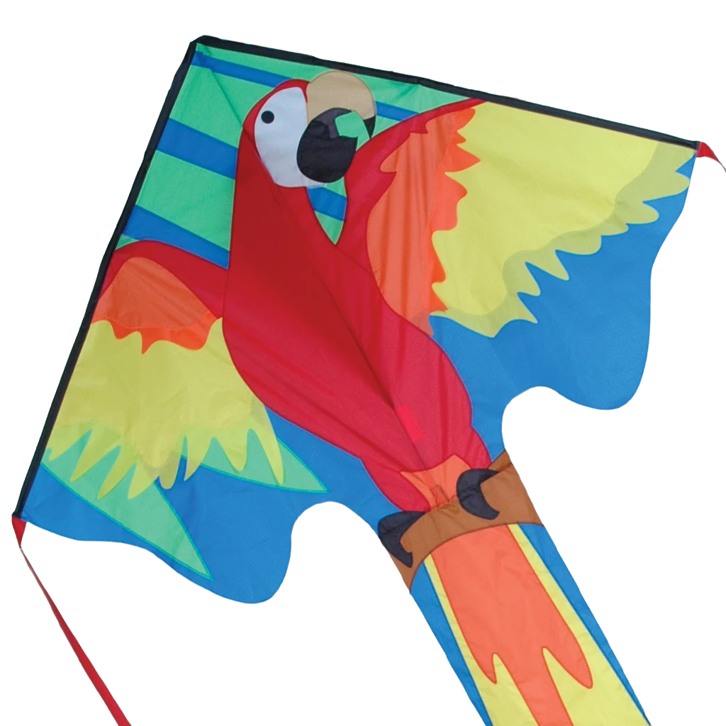 Large Easy Flyer Kite - Macaw 3 Large Easy Flyer Kite - Macaw