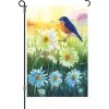 12 In. Flag - Bluebird Sunrise -Kite Shop 51082p BluebirdSunrise Garden 1024 Rev