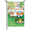 12 In. Flag - Happy Campers -Kite Shop 51093g HappyCampers