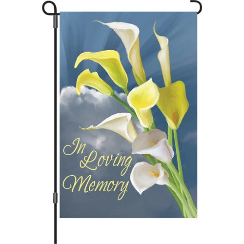 12 In. Flag - In Loving Memory 3 12 In. Flag - In Loving Memory